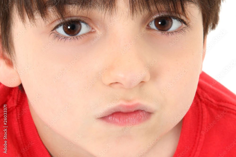 Fototapeta premium Adorable Close-up Boy