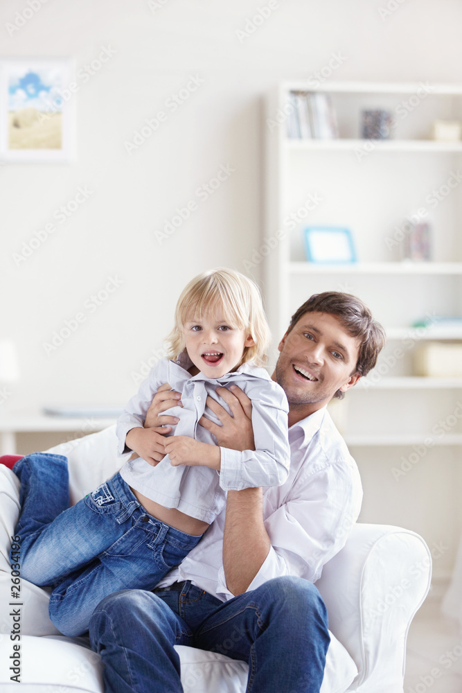 Dad and son Dad and son