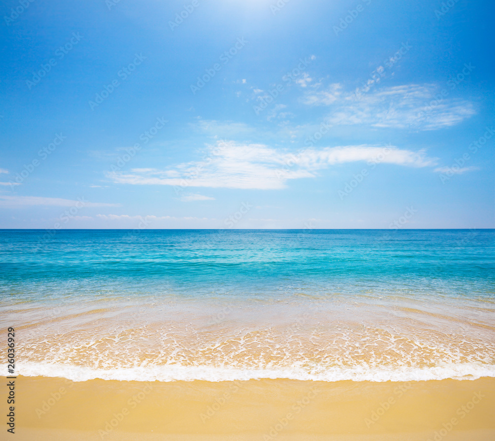 Obraz premium beach and tropical sea