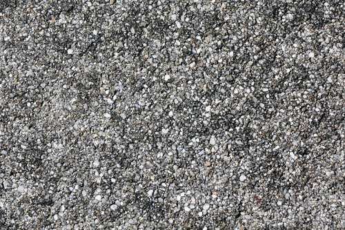 background made of small black and white granite