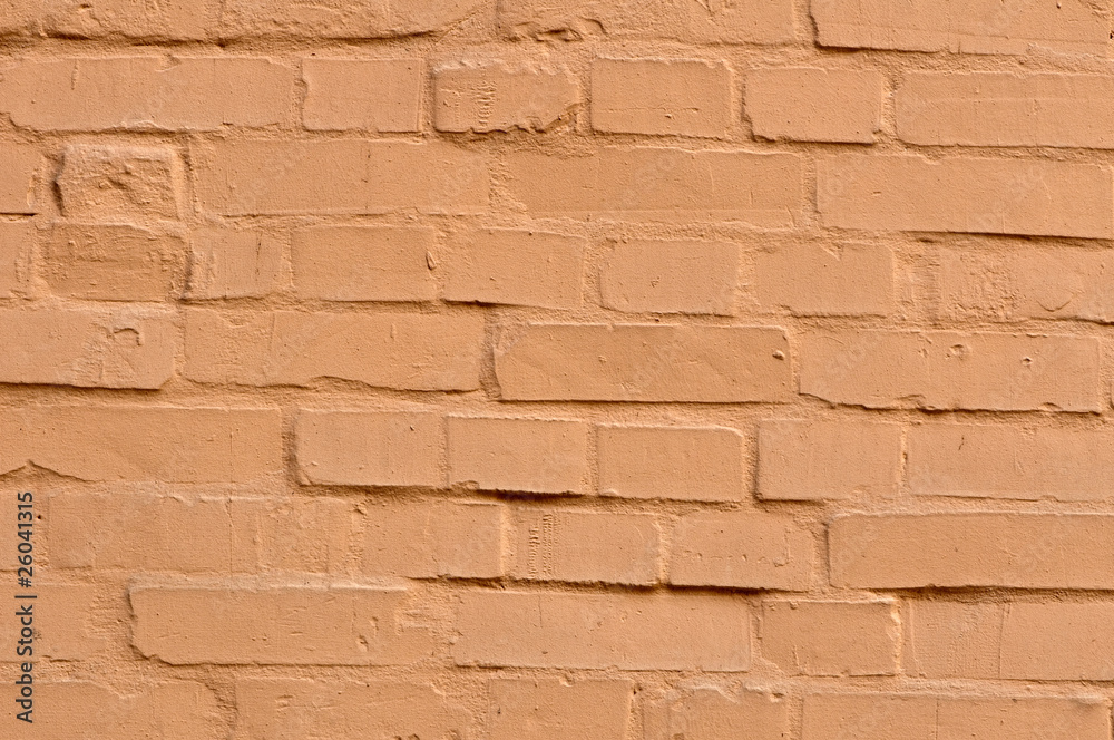 Obraz premium painted brick wall