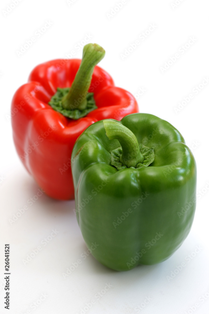 Red and Green Peppers Red and Green Peppers