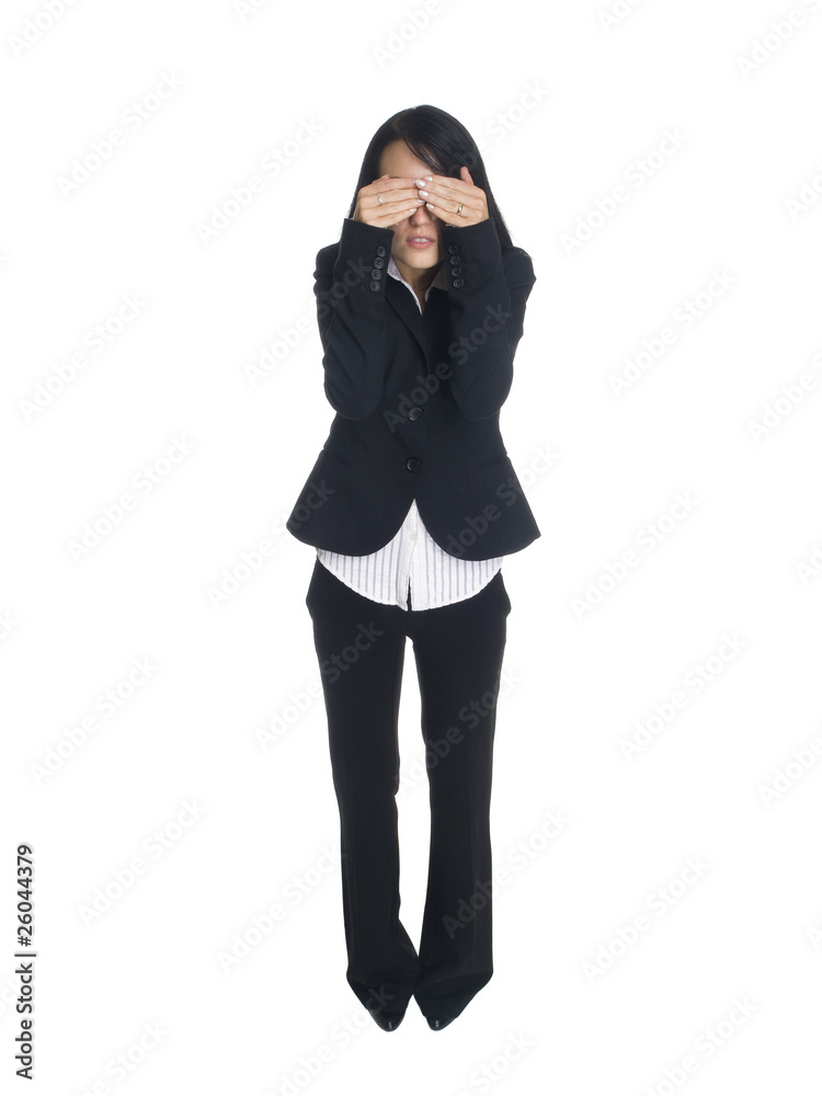 businesswoman - see no evil businesswoman - see no evil