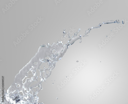 imagen 3d de agua