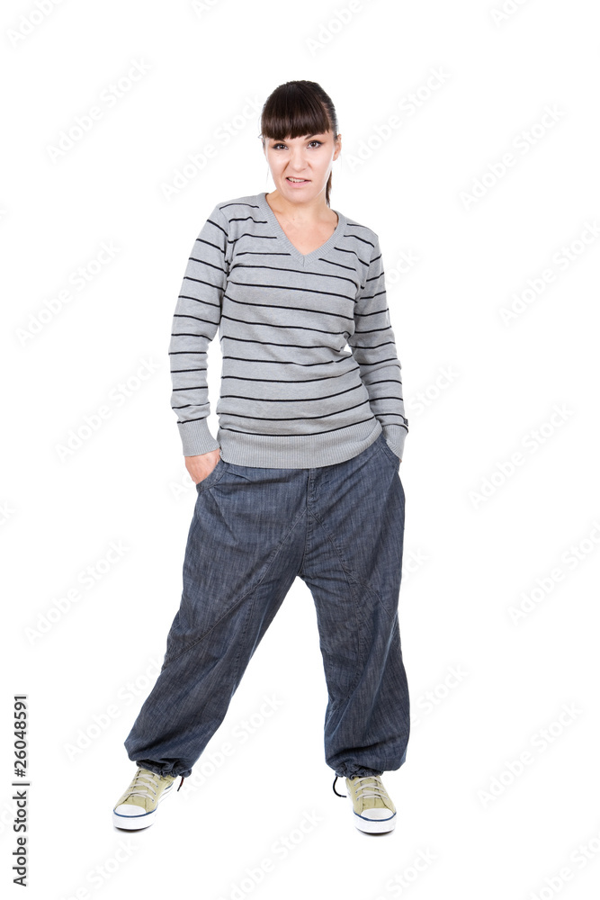 Fototapeta premium casual woman