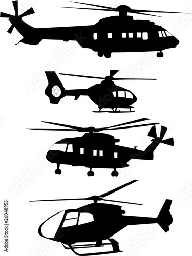 helicopter collection vector