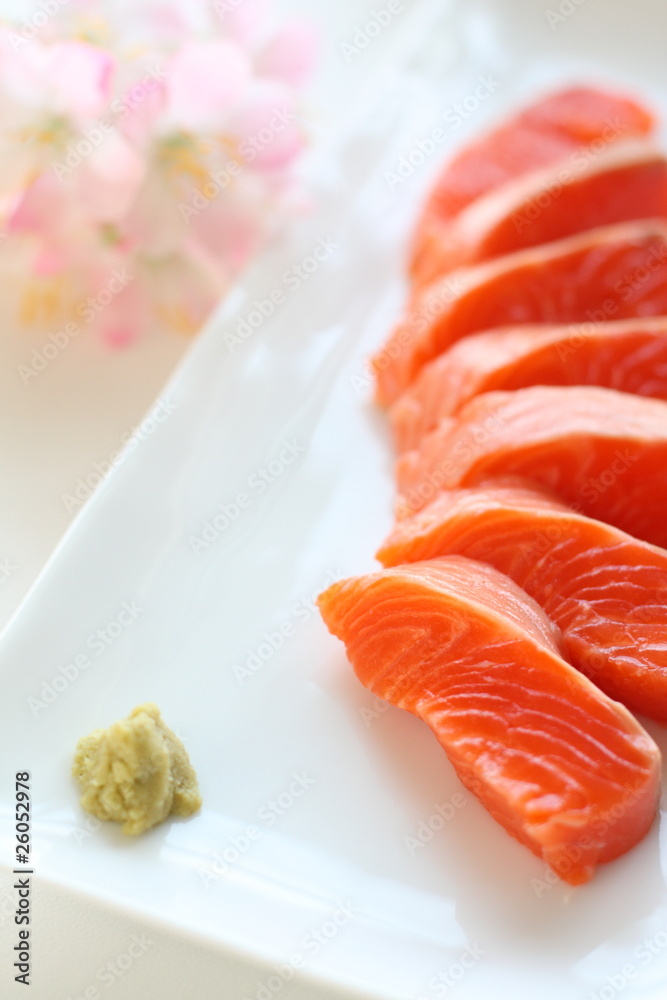 Salmon Sashimi