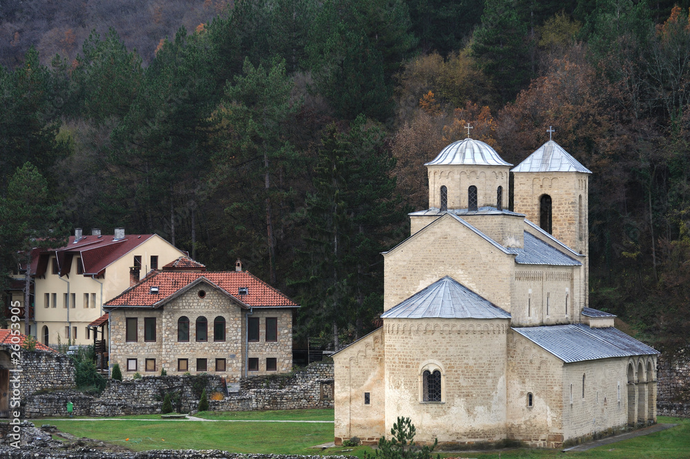 Sopocani monastery, Serbia