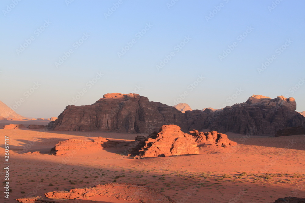 Naklejka premium Wadi Rum, Jordan