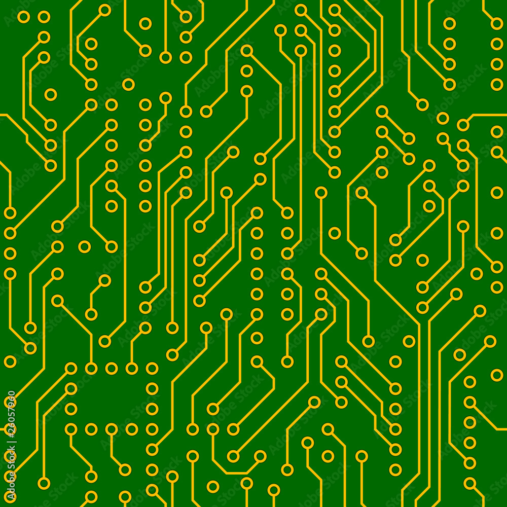 Seamless pattern of circuit board Seamless pattern of circuit board