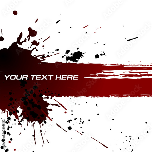 Vector splat background