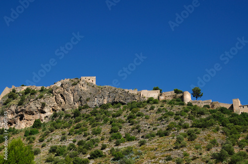 The castle of Xativa (Spain)