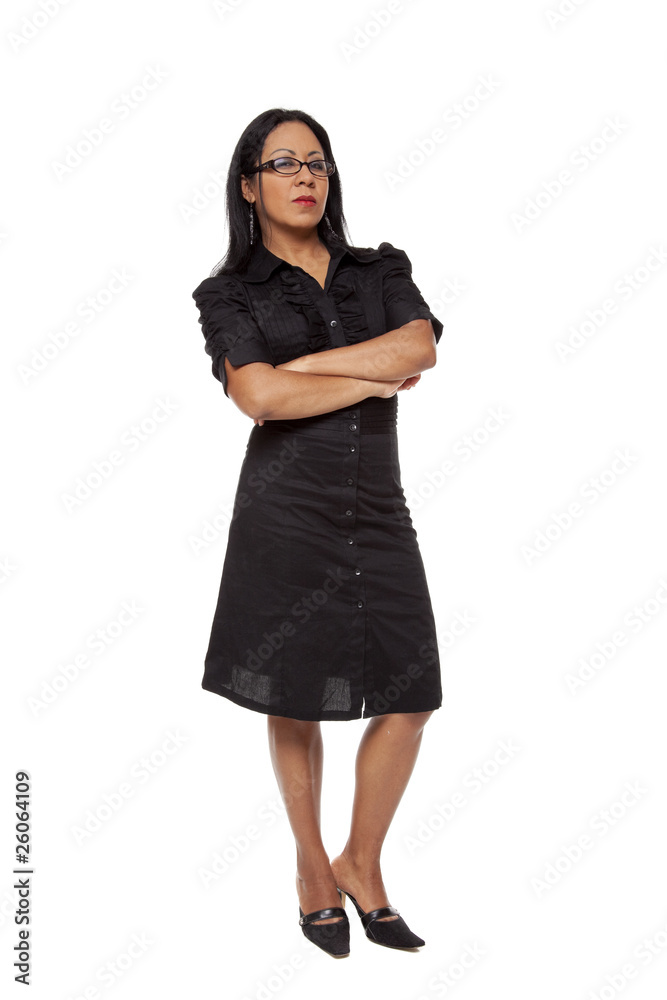 Businesswoman - disapproving latina Businesswoman - disapproving latina