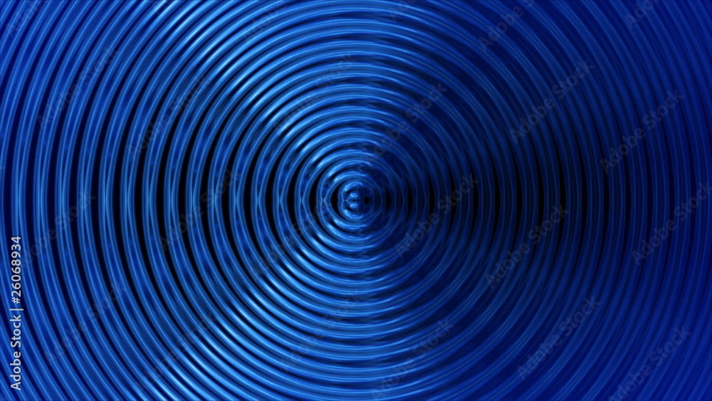 blue rings seamless looping background
