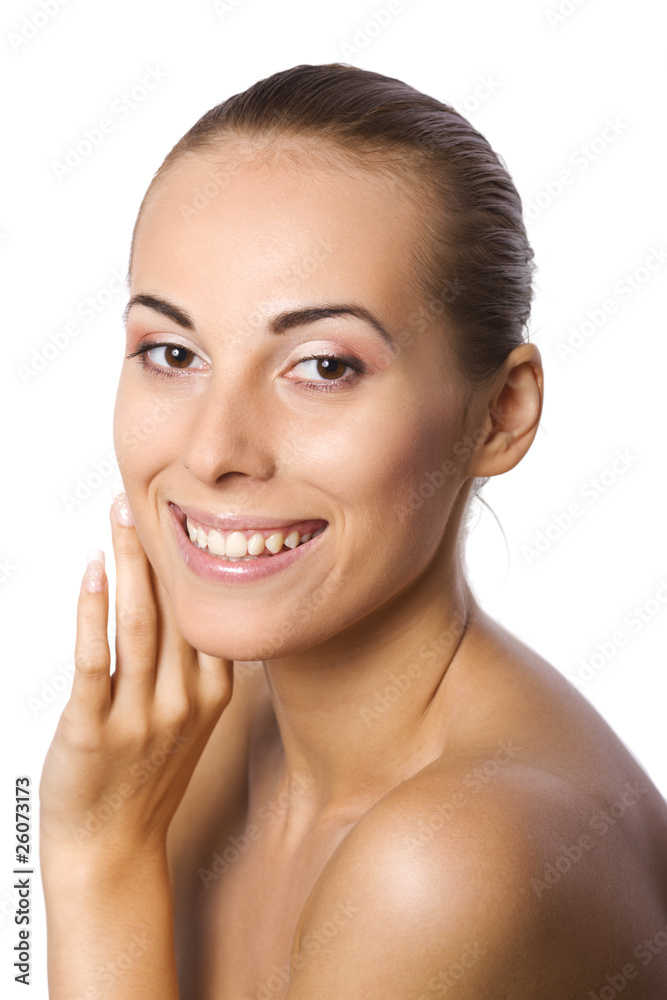 Skin care portrait