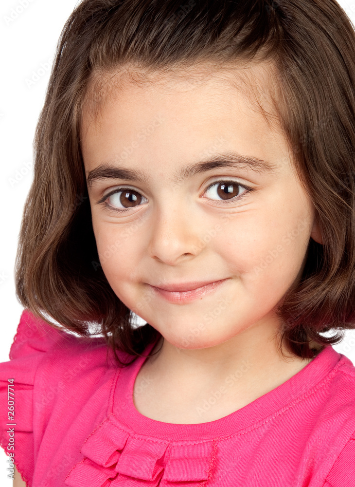 Nice portrait of beautiful girl Nice portrait of beautiful girl