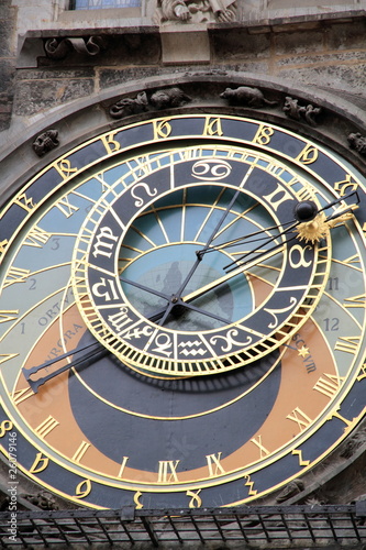 Astronomical clock Old Town Hall Prague Czech Republic