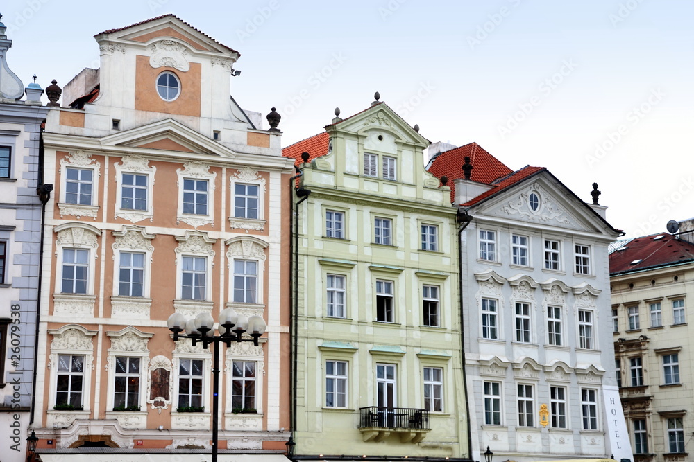 Fototapeta premium Old Town Central Square in Prague Czech republic