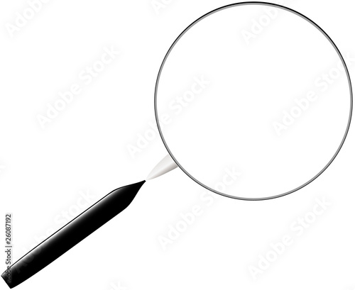 loupe avec précision