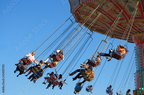 Kettenkarussel auf Oktoberfest