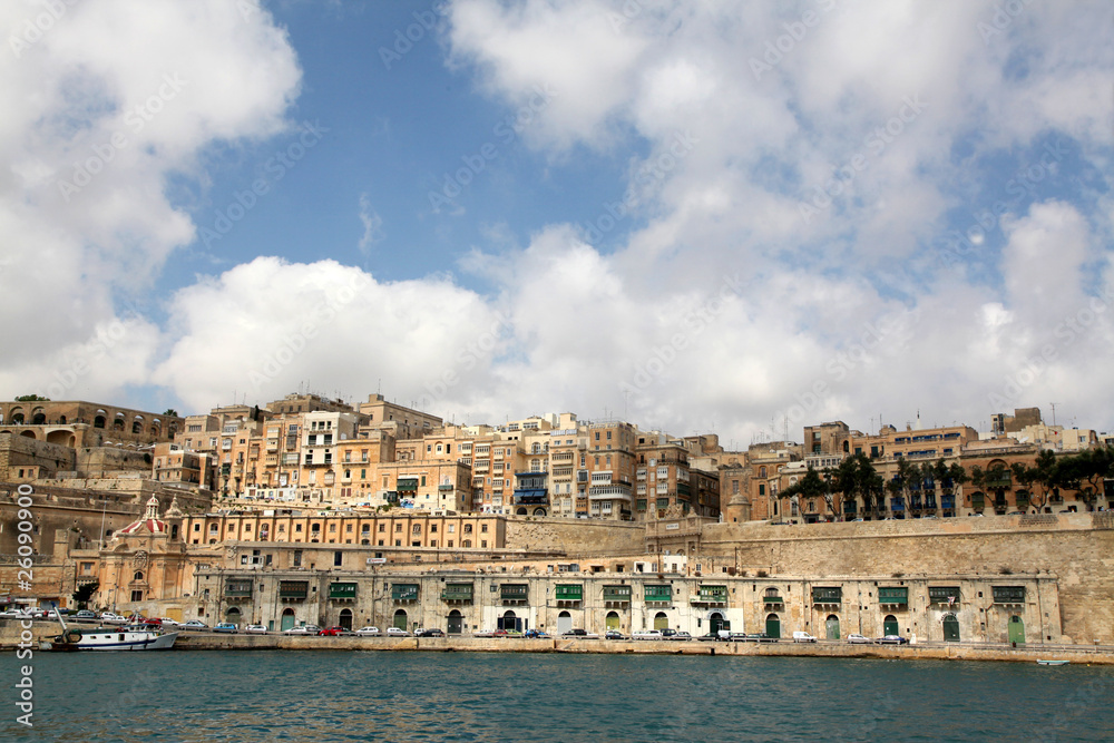 Valletta seafront