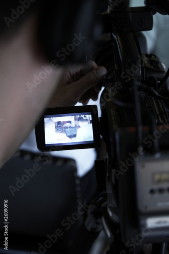 Working cameraman