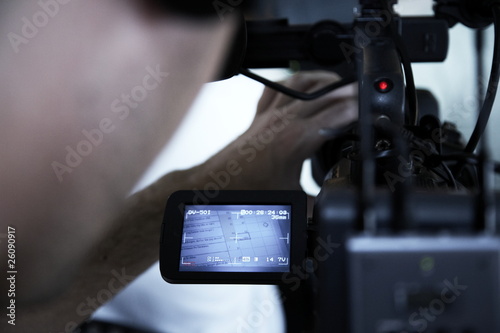 Working cameraman