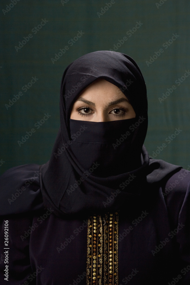 Middle Eastern woman wearing hijab Middle Eastern woman wearing hijab