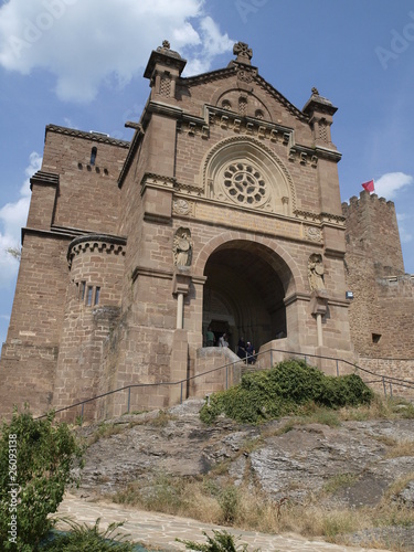 Basílica del Castillo de Javier en Navarra photo