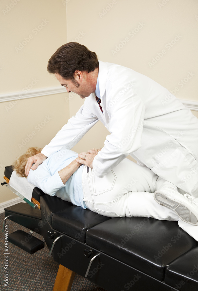 Spinal Adjustment from Chiropractor