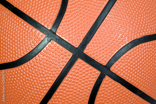 Orange basketball ball © Arūnas Gabalis