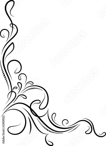 Decorative corner.