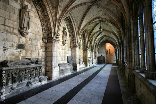Old cathedral in Burgos, Spain