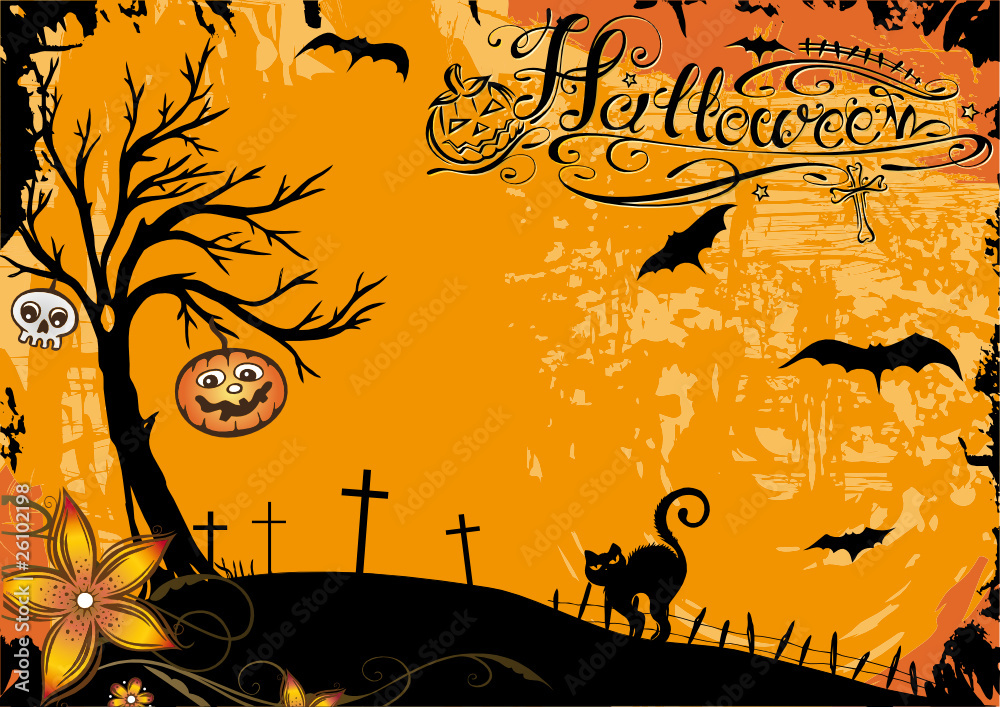 Halloween, Hintergrund, grunge, background, vector Halloween, Hintergrund, grunge, background, vector