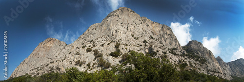 Epic cliffs in Crimea, Ukraine