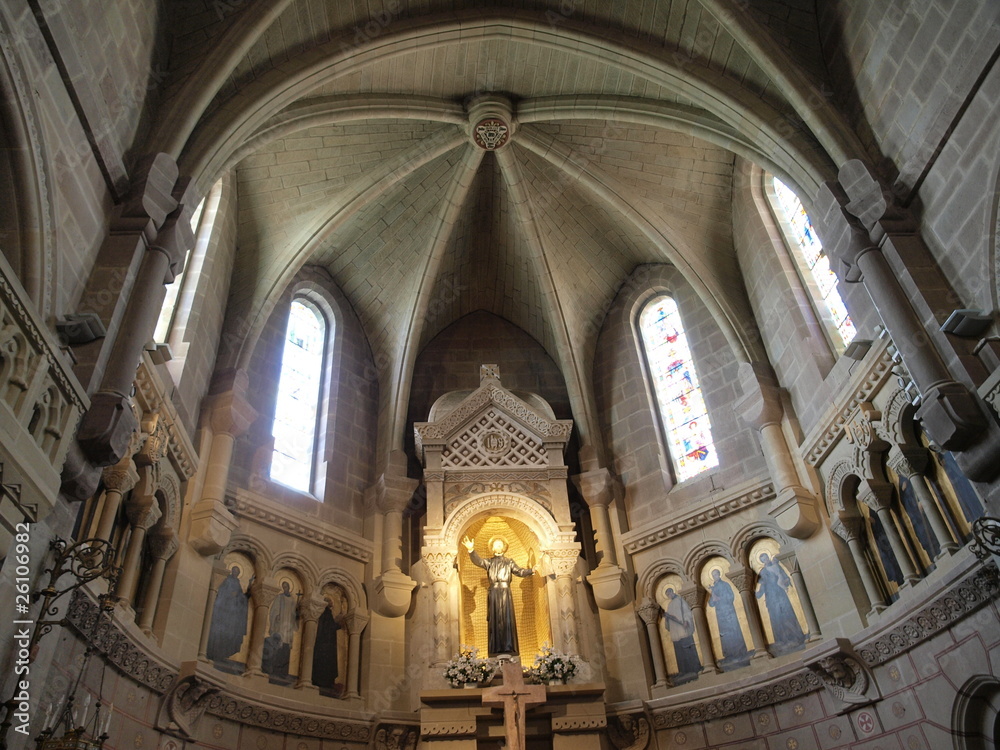 Basílica del Castillo de Javier en Navarra
