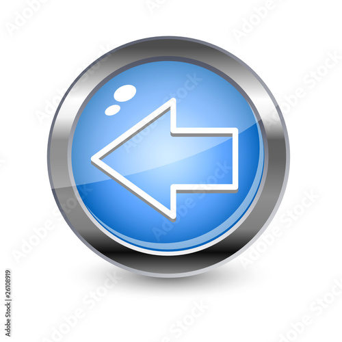 blue arrow glossy icon Free Download blue arrow glossy icon - GFXLoad