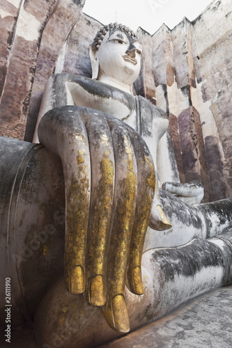 buddha hand,Sukhothai province,Thailand