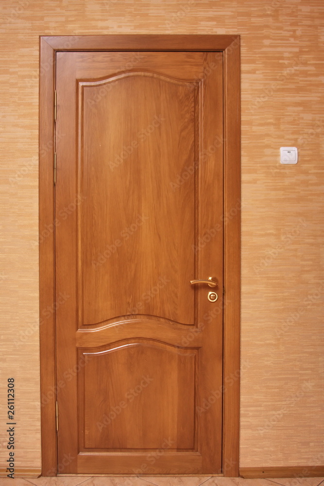 door wooden, interior