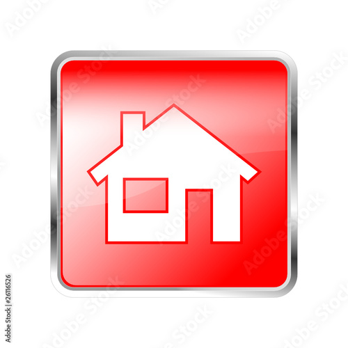 Button Home rot