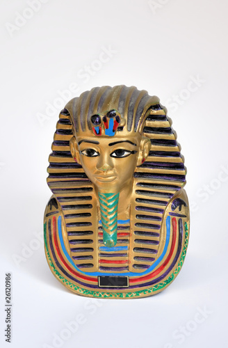 Mask of Tutankhamun's mummy