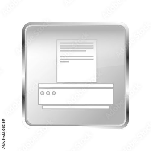 Button drucken silber