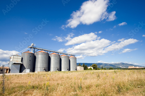 Wheat silo