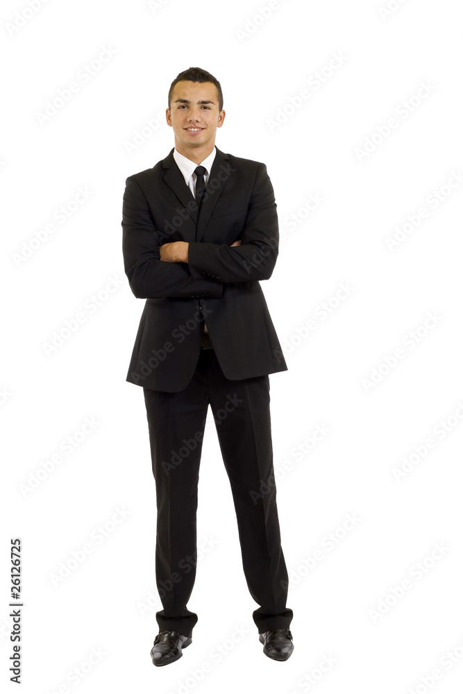 Obraz premium full body business man