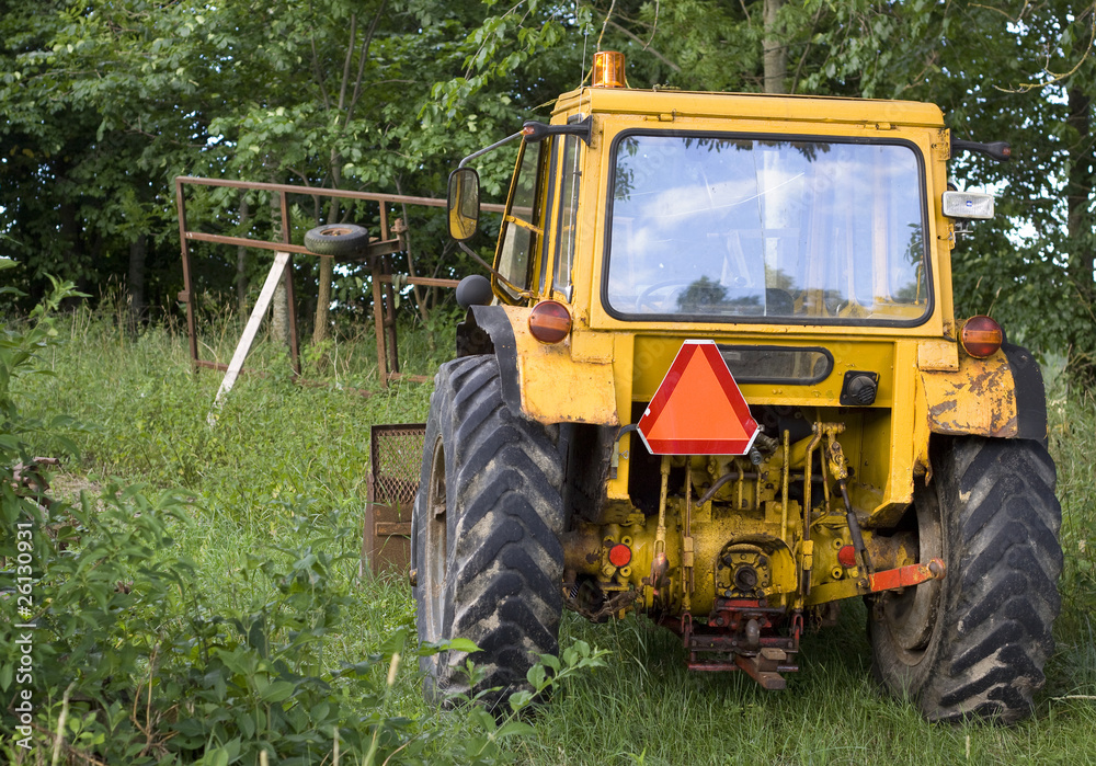 Old tractor