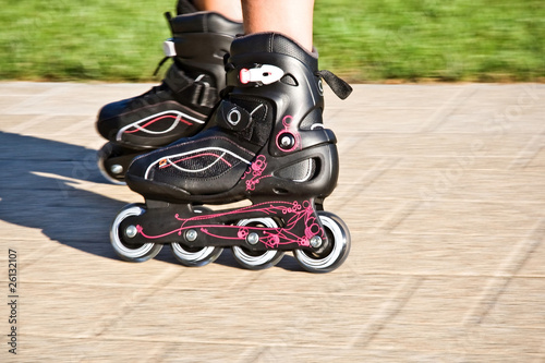 Obraz na płótnie rollerblades