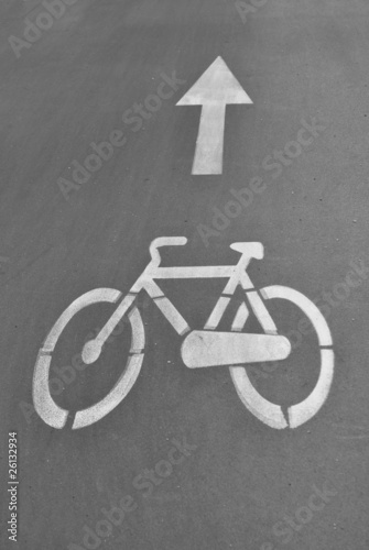 road for bicycles