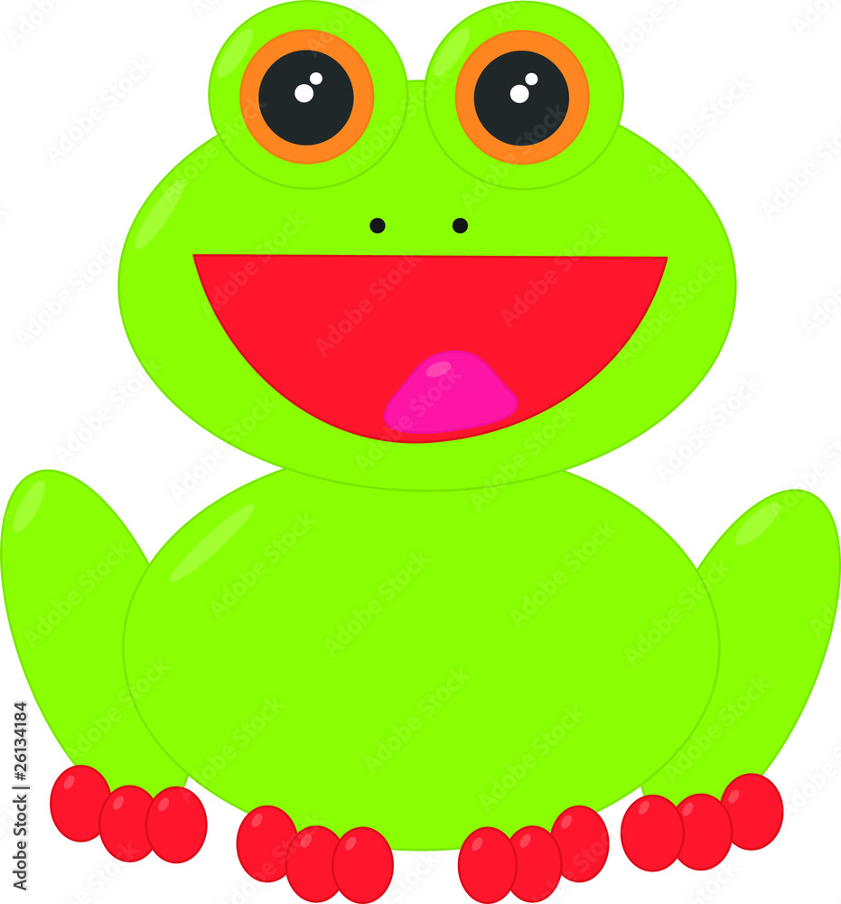 Obraz premium happy frog