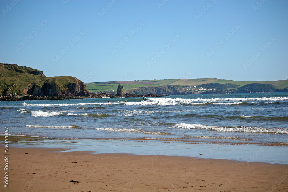 Bigbury beach