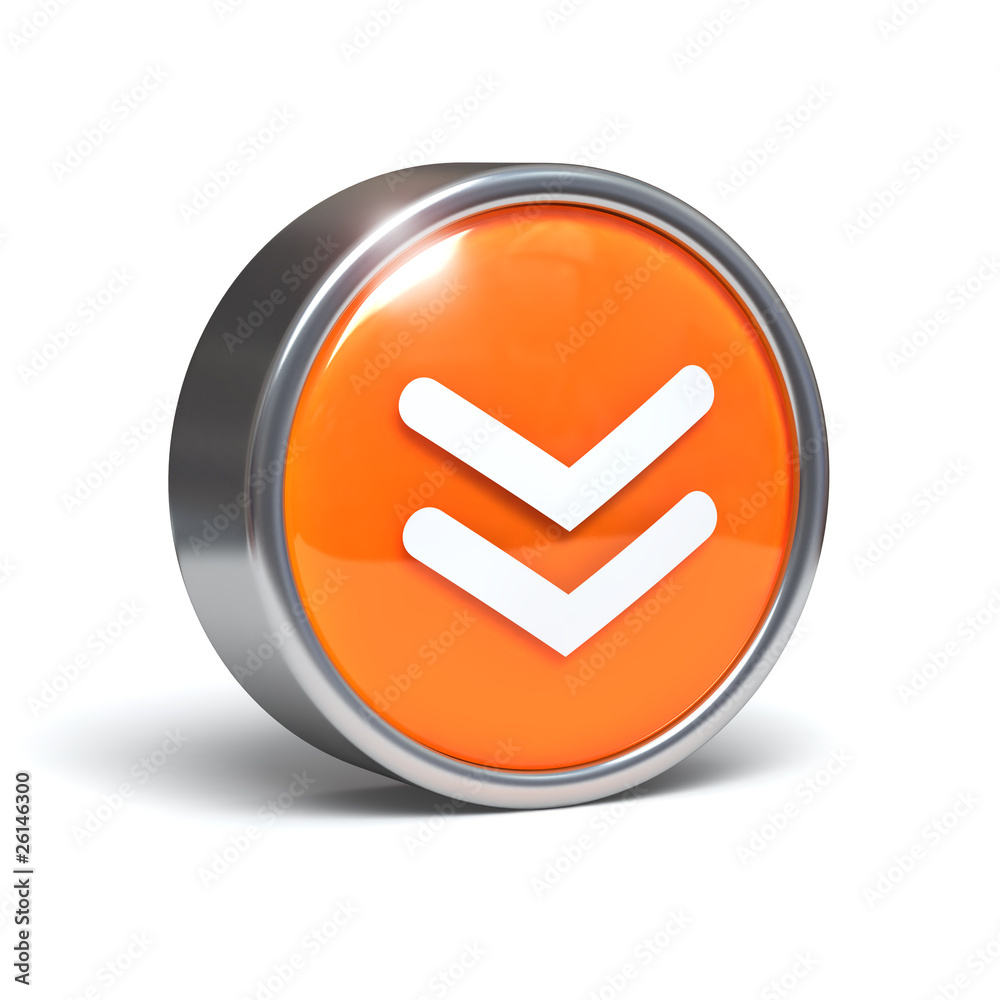 Download - 3D button with clipping path Download - 3D button with clipping path